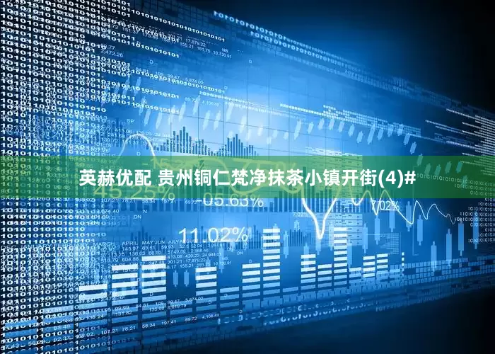 英赫优配 贵州铜仁梵净抹茶小镇开街(4)#